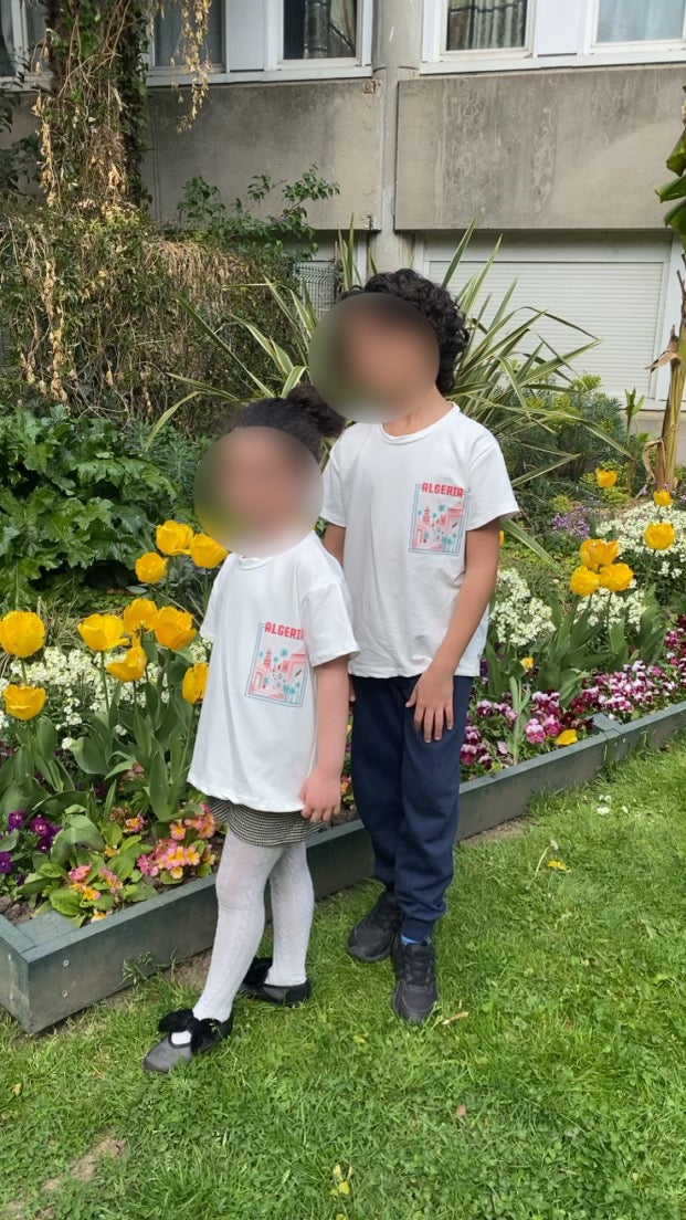 T-shirt Algérie enfants